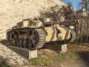 StuG III Ausf. F/8 (Sd.Kfz.142/1) у Белградському військовому музеї. Сербія