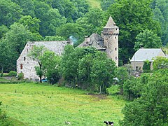 Le château d'Escorolles.