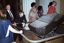 Der Stein von Rosette im British Museum, 1985