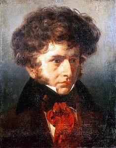 Hector Berlioz(1832), Rome, villa Médicis.