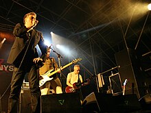 The Undertones (with Paul McLoone) on stage in Barcelona, Spain in September 2007.