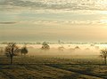 Image 8 East Frisia Photo credit: Matthias Süßen Morning fog on the plains of East Frisia, a coastal region in the northwest of the German federal state of Lower Saxony. It connects Western Frisia (in the Netherlands) with the district of Nordfriesland ("Northern Frisia") in Schleswig-Holstein, all of which belong to the historic and geographic Frisia.