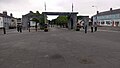 The famine memorial on the main street in Maynooth