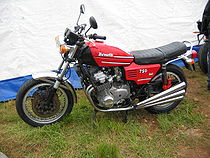 De Benelli 750 Sei (zescilinder) kwam begin 1974 op de markt