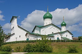 L'�glise de l'�piphanie de Zapskovi� (�glises de l'�cole d'architecture de Pskov).