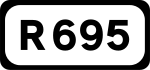 R695 road shield}}