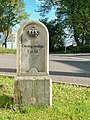 Ganzmeilenstein in Schweikershain