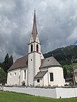 Pfk. St. Pankraz mit Friedhofskapelle, Friedhof und Grabkapelle der Freiherren von Sternbach in Mareit