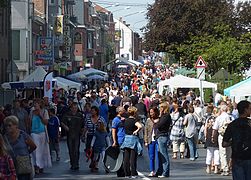 La brocante annuelle de la rue de Menin.