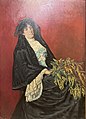 Woman with Mimosa by Osman Hamdi Bey