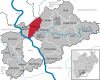 Lage der Stadt Troisdorf im Rhein-Sieg-Kreis