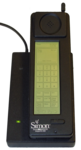 充電器に置かれたIBM Simon