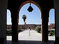 Entrata del palazzo El Badi di Marrakesh, palazzo reale della dinastia, costruito dal sultano Ahmad al-Mansur.