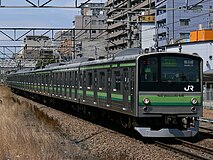 Série 205-0 sur la Yokohama Line