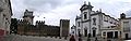 Cathédrale et château de Beja.