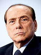 Silvio Berlusconi, ex-pr�sident du Conseil en Italie, - Italie -