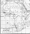 Mappa tal-1885 tal-possedimenti Ġermaniżi fl-Afrika