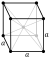 Struktur kristal Body-centered cubic untuk dubnium