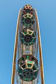 Ruota panoramica al luna park della fiera di “Send” a Münster, Nordreno-Vestfalia, Germania.