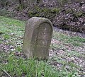 Ganzmeilenstein an der Stra�e von Waldheim nach Nossen kurz vor Etzdorf (jetzt Abzweig Gersdorf)