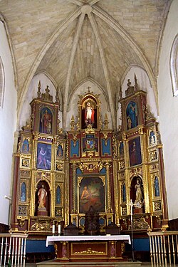 Retablo de la Iglesia de San Nicolás de Bari.