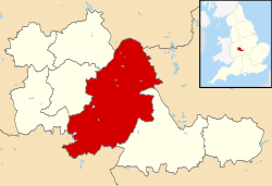 BIrmingham diantara West Midlands