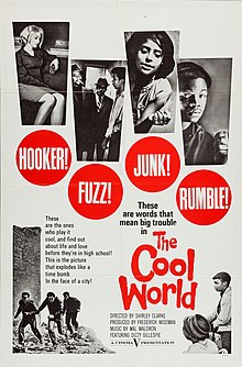 Description de l'image The Cool World (1963 poster).jpg.