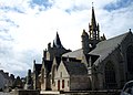 Penmarc'h : église paroissiale Saint-Nonna, vue d'ensemble.