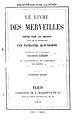 Le Livre des merveilles de N. Hawthorne. Entre 1856 et 1927 : reliure broch�e en papier rose � Biblioth�que rose illustr�e �, s�rie pour enfants de la � Biblioth�que des chemins de fer � (1853-58)