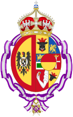 Description de l'image Coat of Arms of Cecilie, German Crown Princess (Order of Maria Luisa).svg.