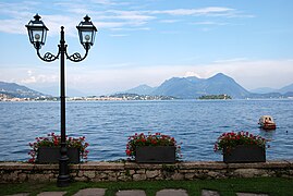 Promenade, Blick auf Verbania