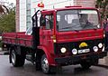 Volvo F407 mit Vierer-Club-Fahrerhaus