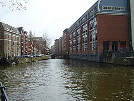 Houtkopersburgwal met Steenvoetsluis (2006)