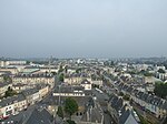 Vue de Saint-Lô depuis l'église Notre-Dame.