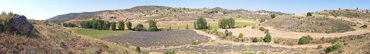 Panorama f'Kastilja-La Mancia