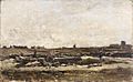 Charles-François Daubigny : Vue de Kérity, la fontaine