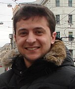 Volodymyr Zelensky, actuel pr�sident de la R�publique, - Ukraine -