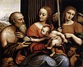 Madonna col Bambino e i santi Gerolamo e Michele, Szépmûvészeti Múzeum a Budapest