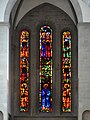 Giacomettis Fenster im Chor des Grossmünsters in Zürich (1933)