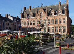 Marché aux fleurs le jeudi de l'Ascension.