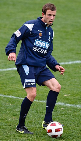 Jurman in 2010 als speler van Sydney FC