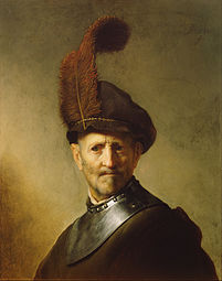 Rembrandt, Vecchio in costume militare, 1630