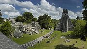 Tikal uno de los asentamientos m�s grandes de la civilizaci�n maya, ubicada en Pet�n, Guatemala.