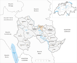 Eggenwil – Mappa