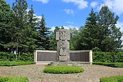 Memorial to victims of Stalag IV-B at the POW cemetery of Neuburxdorf, Bad Liebenwerda