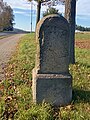 Ganzmeilenstein an der B 96 im OT Crostau