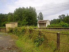 La gare de Chéry - Lury en 2010.