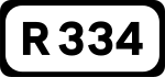 R334 road shield}}