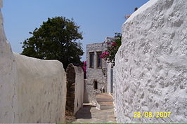 Een straat in Chora