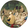 Jean Auguste Dominique Ingres, Le Bain Turc (Il bagno turco), 1862, olio su tela, 108 × 110 cm, Louvre, Parigi